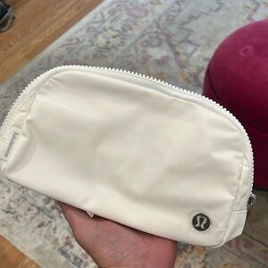 Brand new white everywhere belt bag from lulu lemon